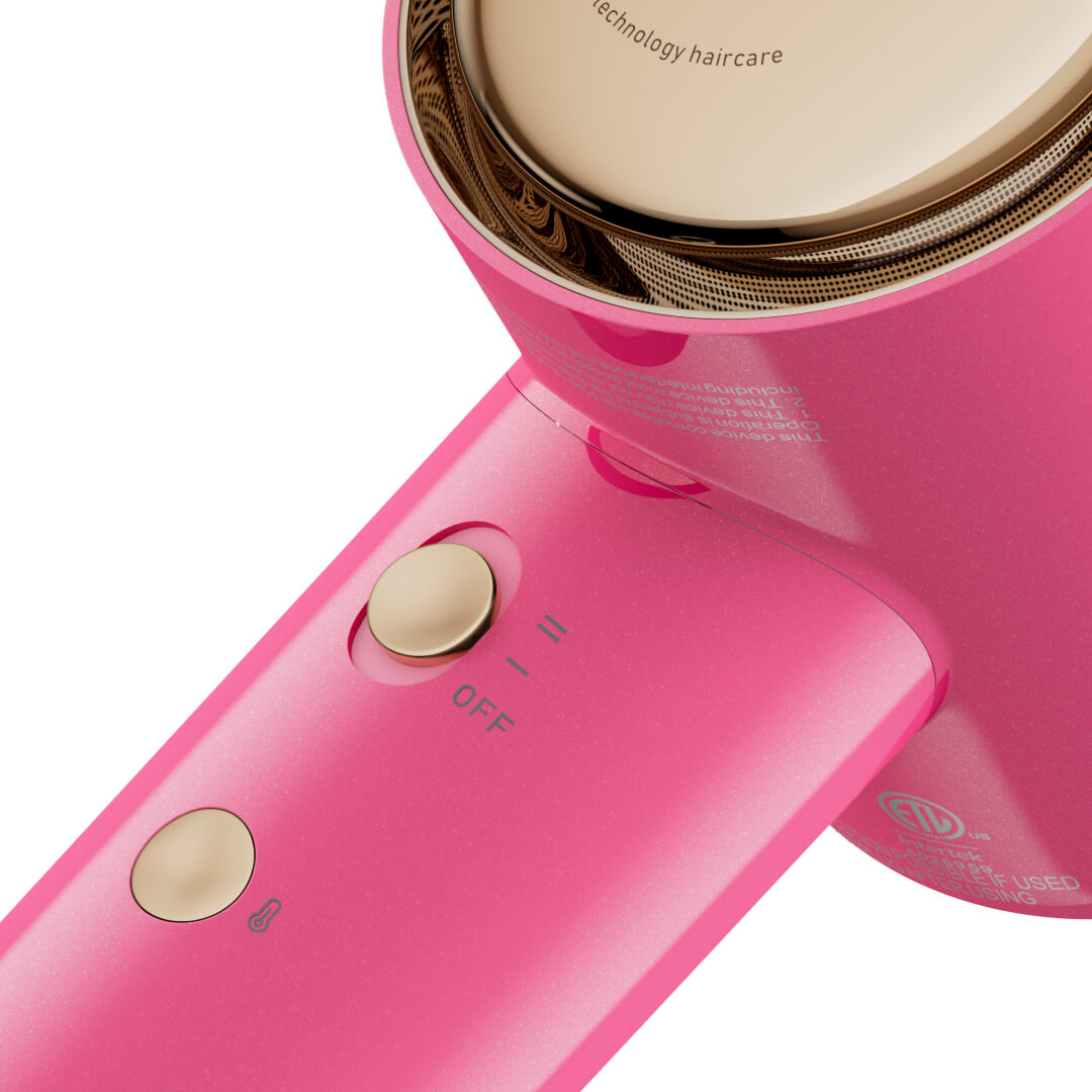 Tideway AURA Edition H11 High-Speed Hair Dryer | Barbie Pink