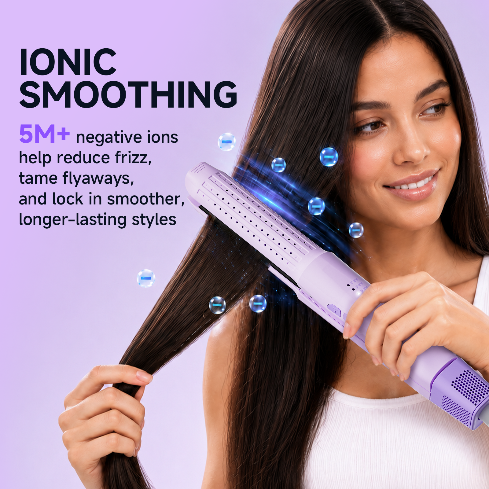 360°Airflow Styler Hair Straightener and Curler