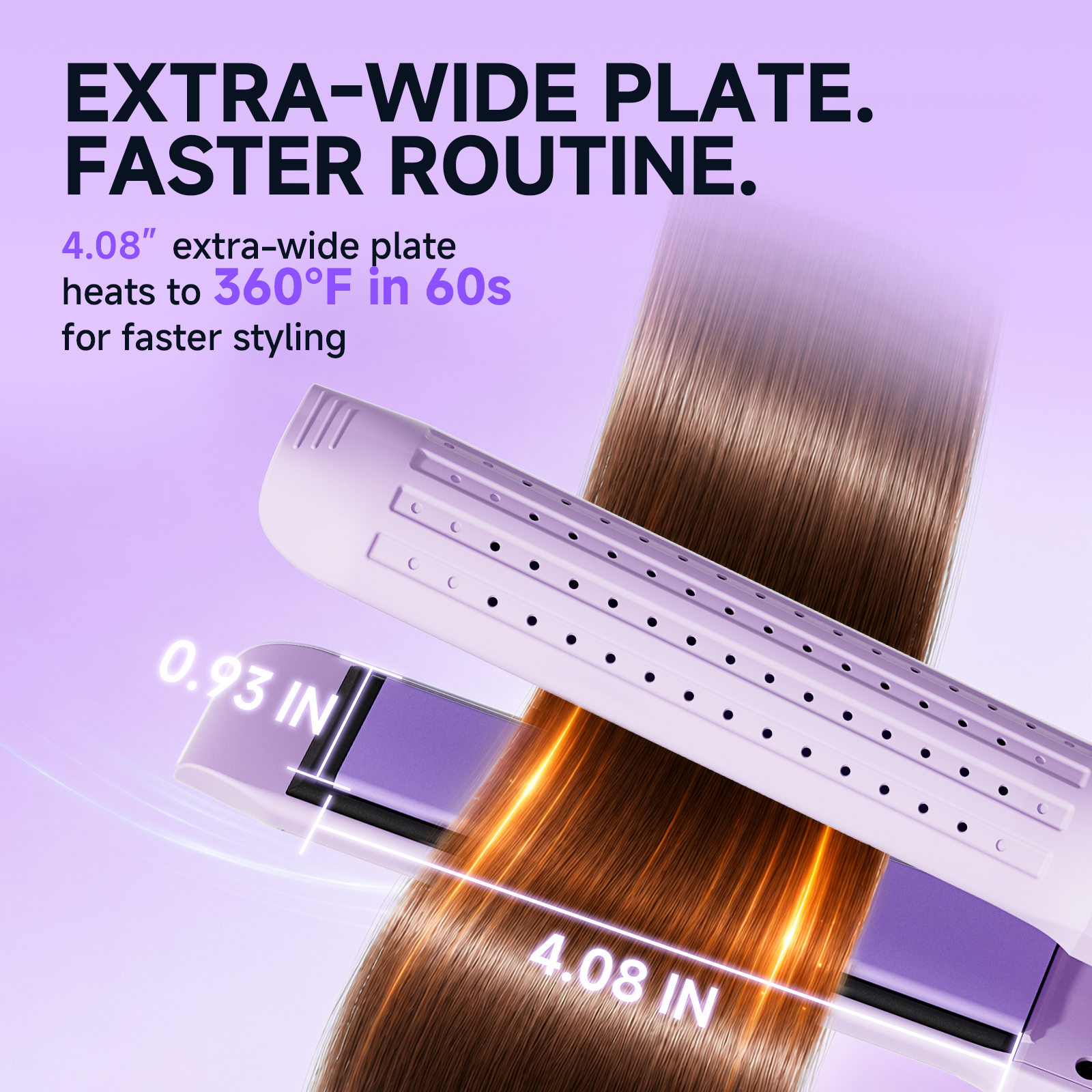 360°Airflow Styler Hair Straightener and Curler