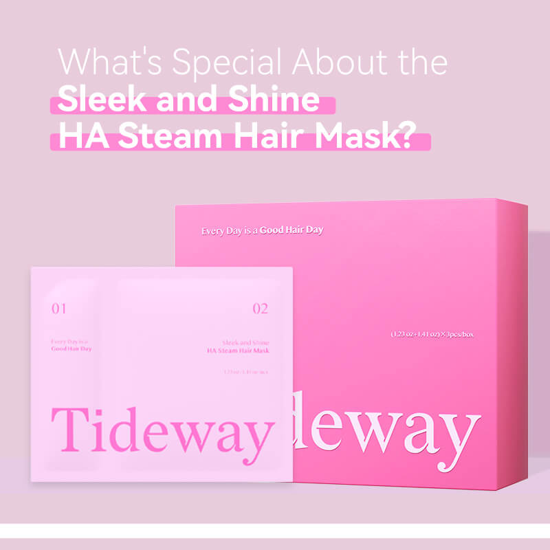 Tideway Sleek & Shine Hyaluronic Acid Steam Hair Mask