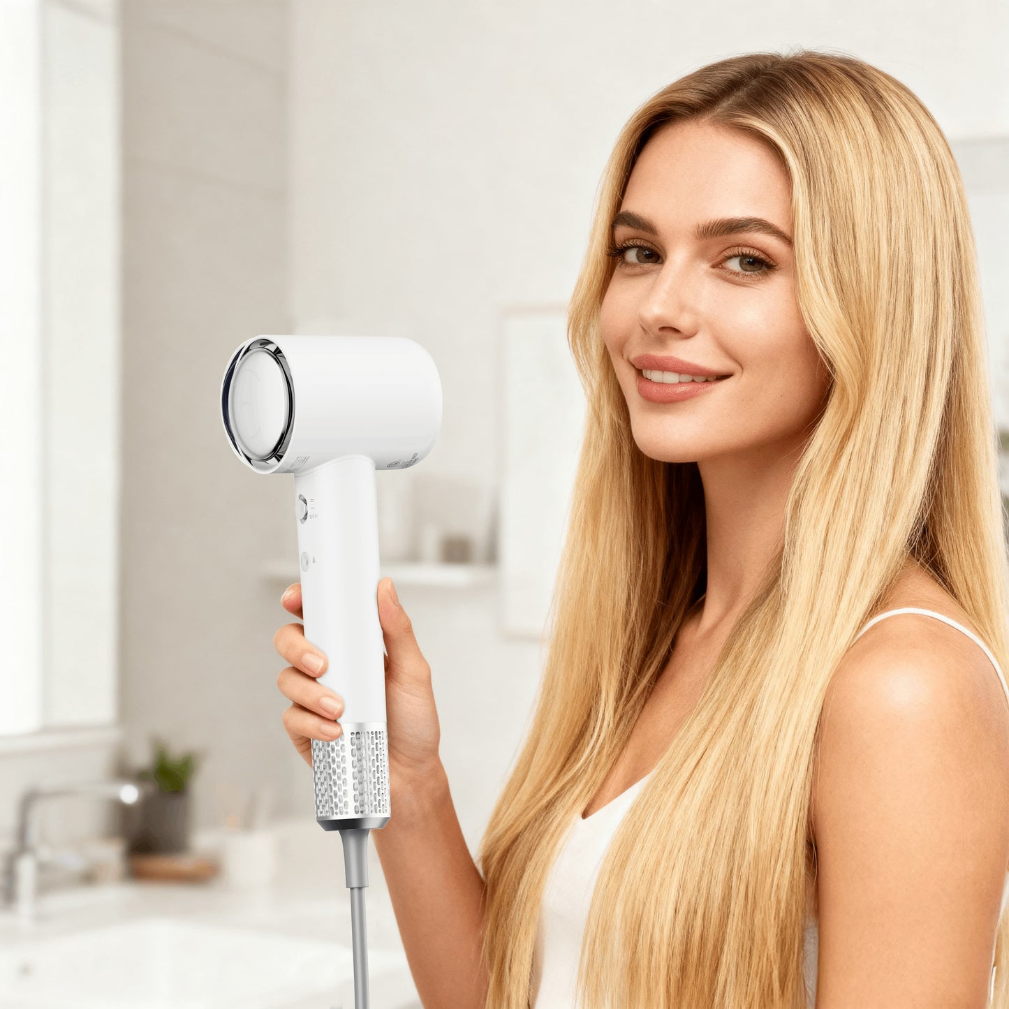 Tideway AURA Edition H11 High-Speed Hair Dryer | White