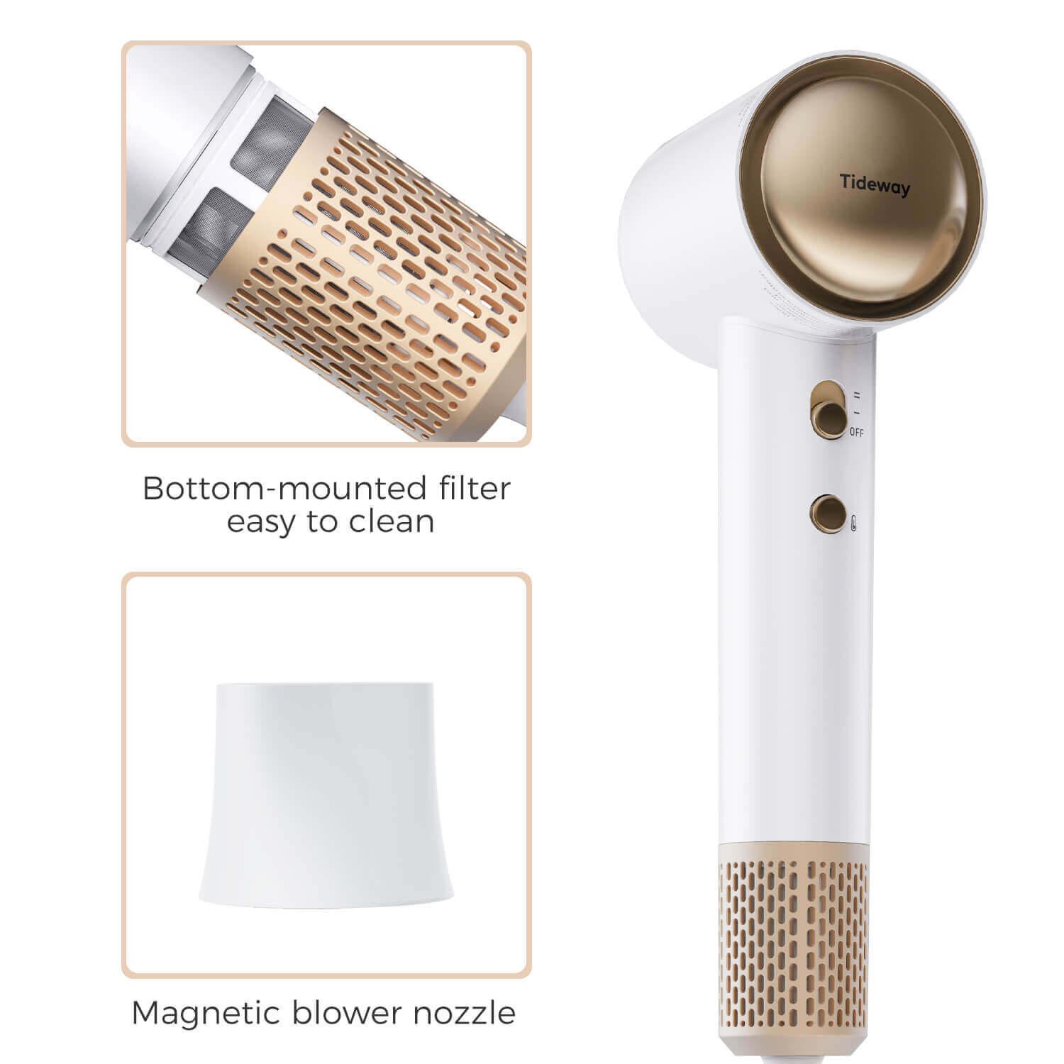 Tideway High-speed Hair Dryer M02