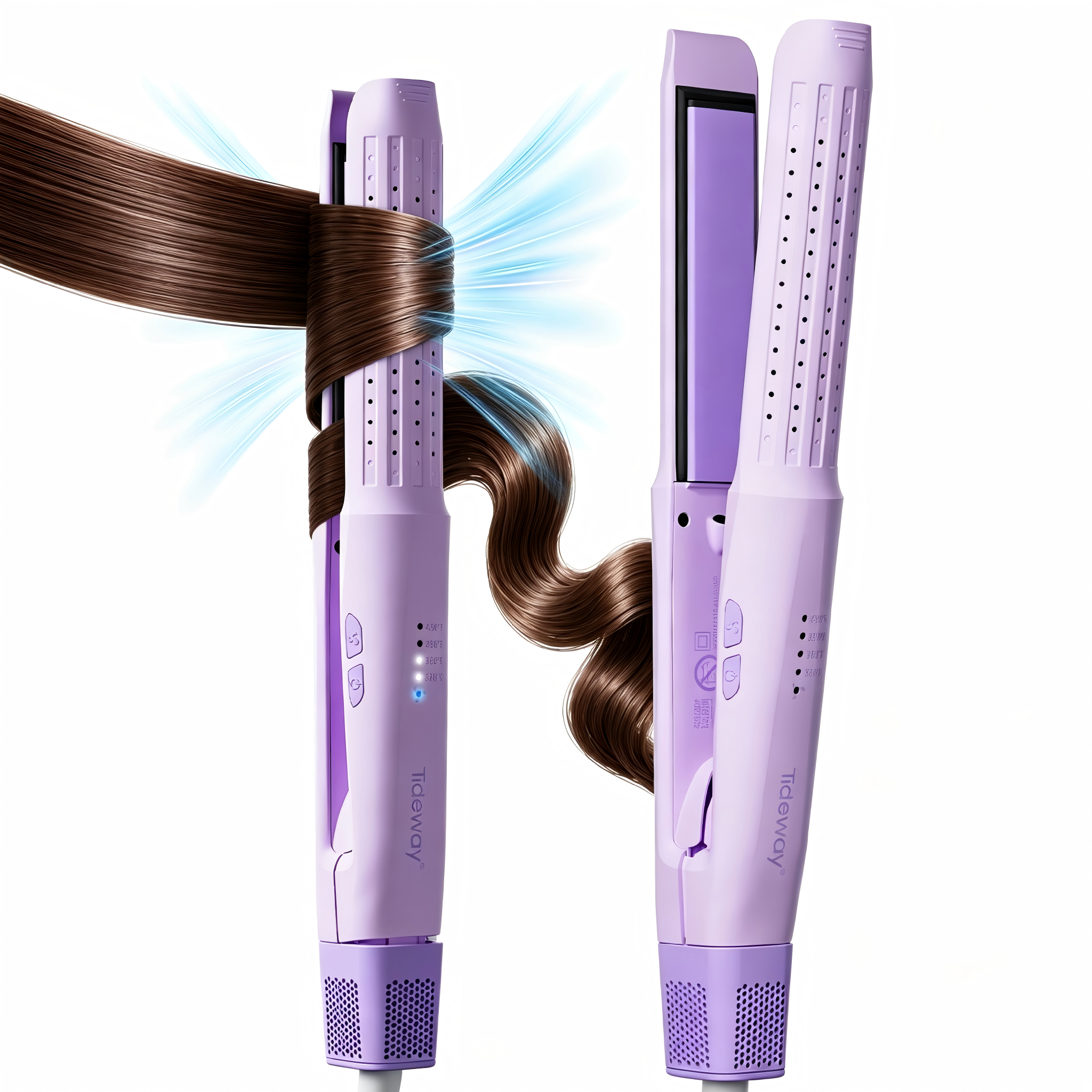 360°Airflow Styler Hair Straightener and Curler