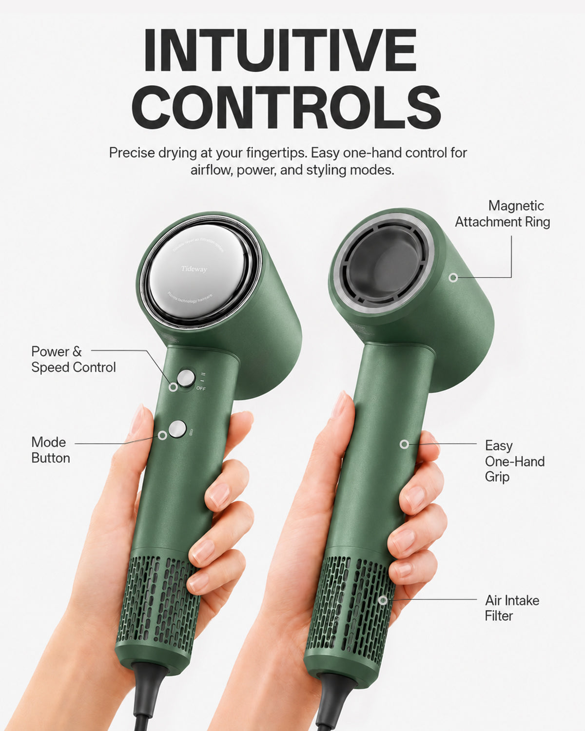 H11 AURA Edition Plasma Hair Dryer