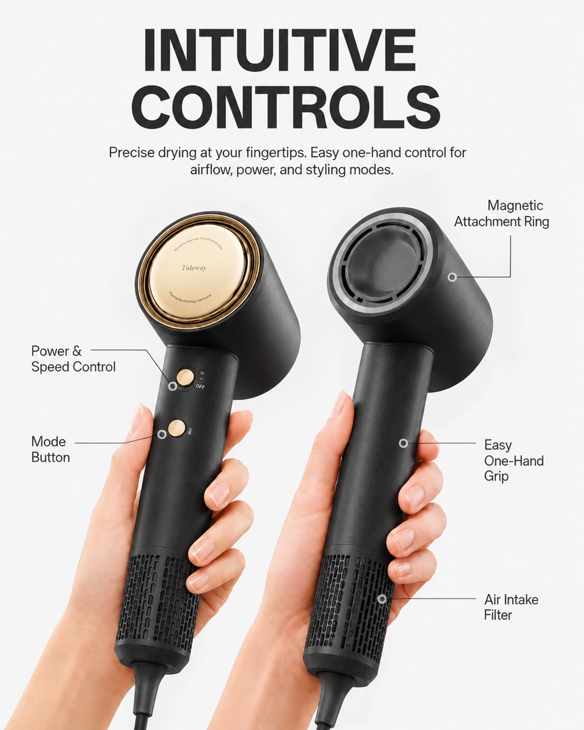 H11 AURA Edition Plasma Hair Dryer