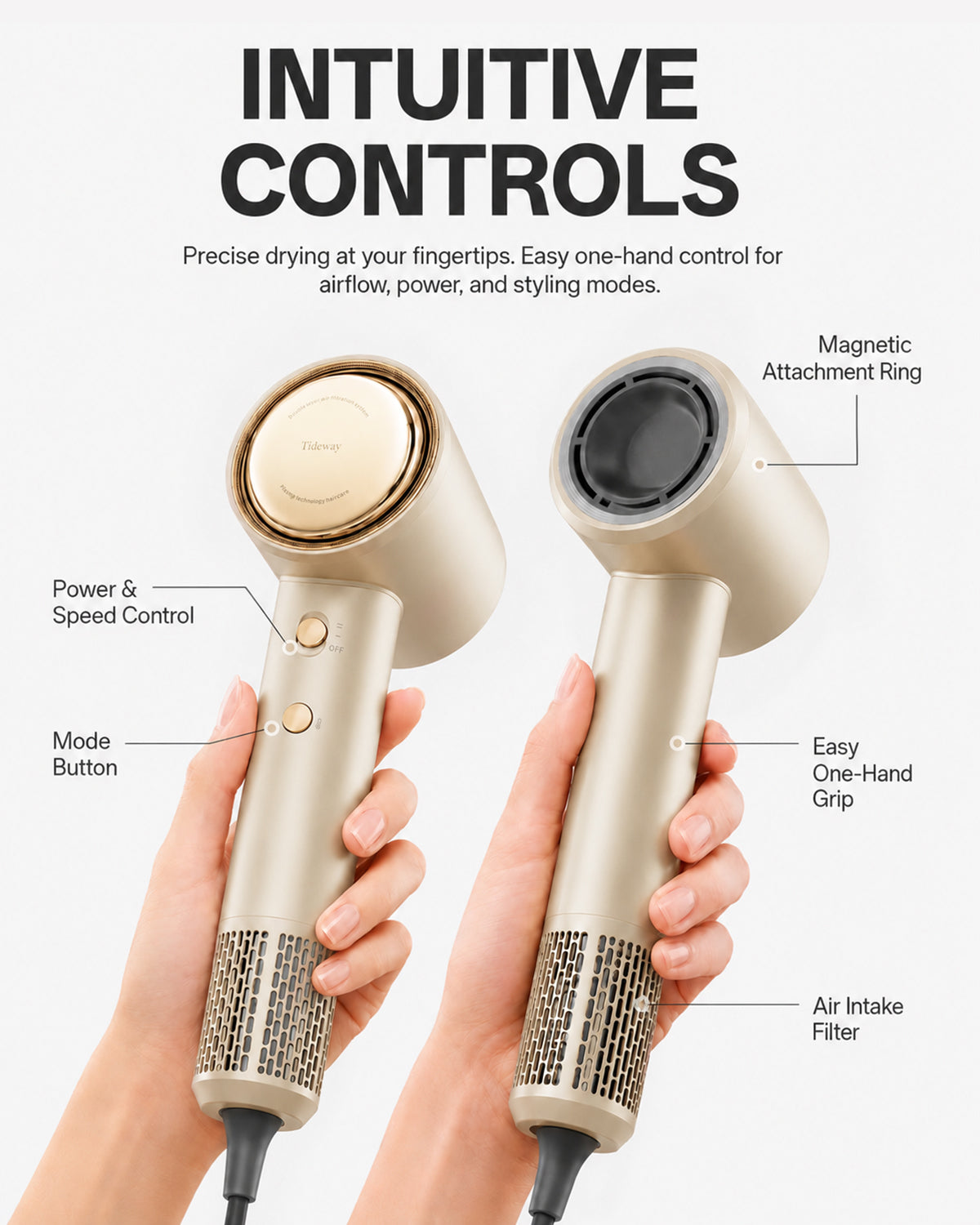 H11 AURA Edition Plasma Hair Dryer