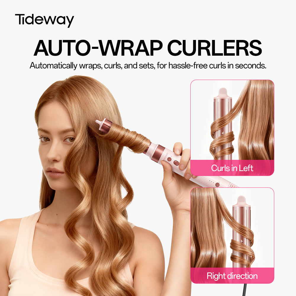 【NEW ARRIVAL】Tideway Prowaver 6-in-1 Ionic Hot Air Styler Wrap