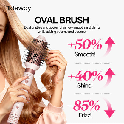 【NEW ARRIVAL】Tideway Prowaver 6-in-1 Ionic Hot Air Styler Wrap