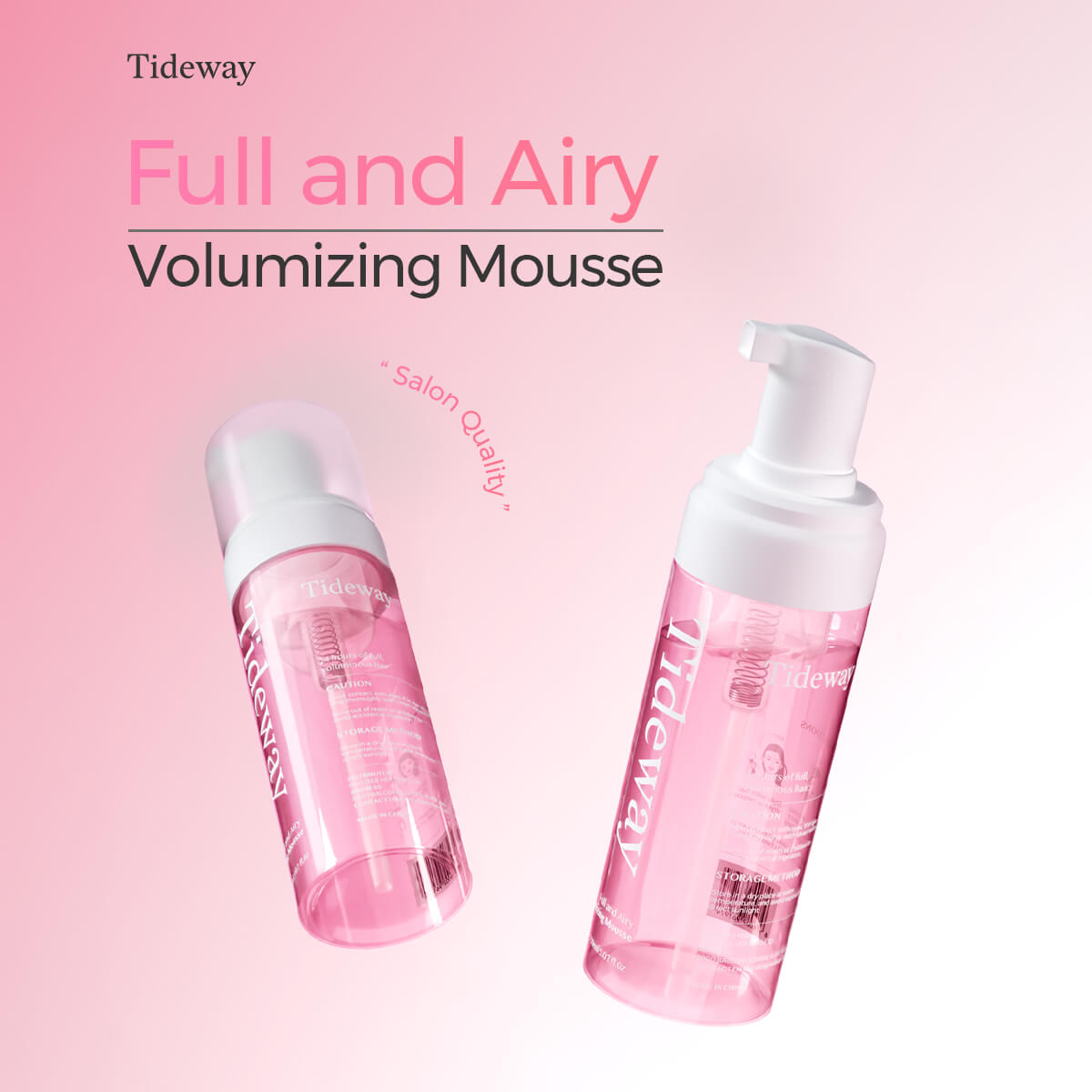Tideway Full & Airy Volumizing Mousse