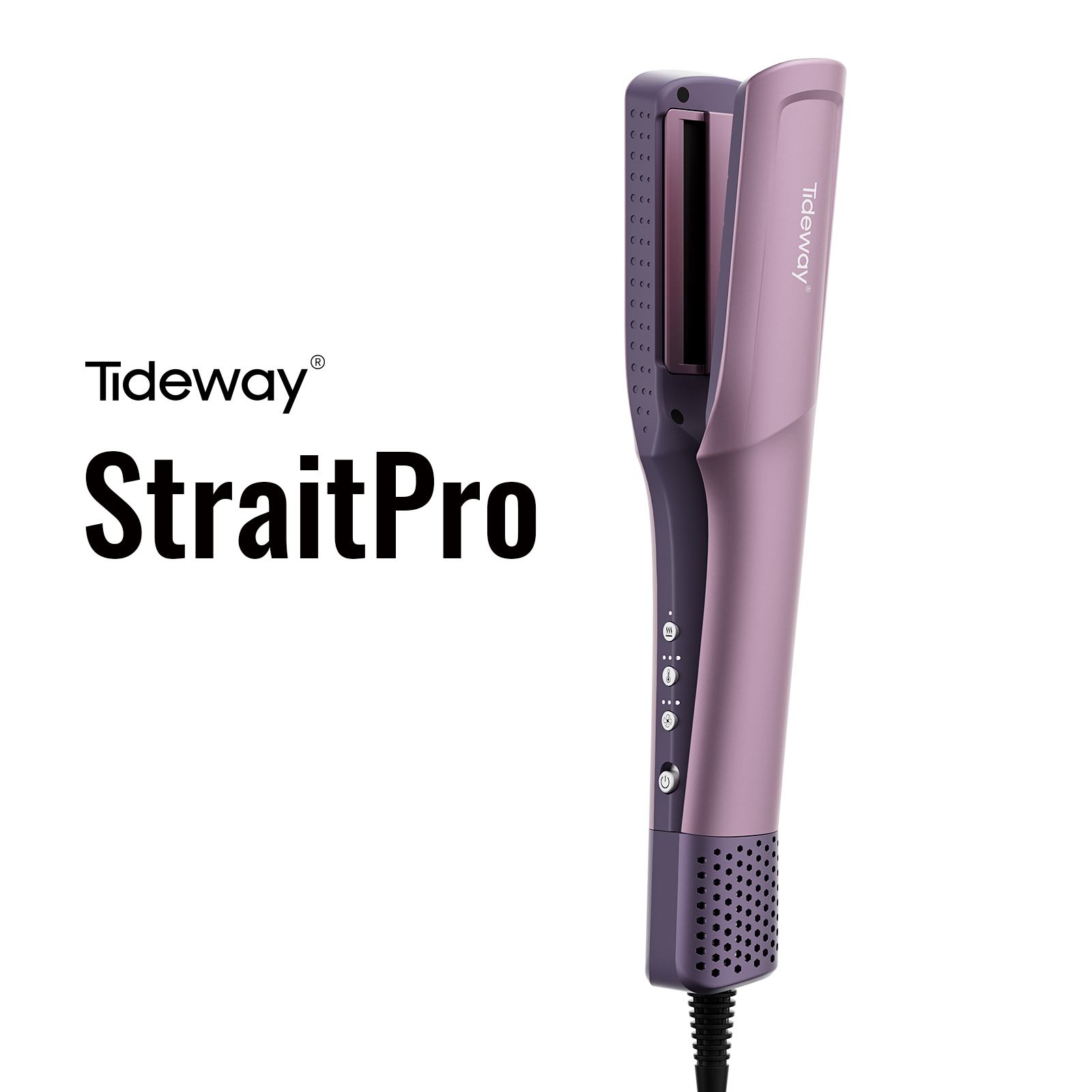 Tideway Purple Infrared Cold Air Hair Straightener
