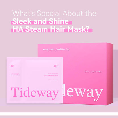 Tideway Sleek & Shine Hyaluronic Acid Steam Hair Mask