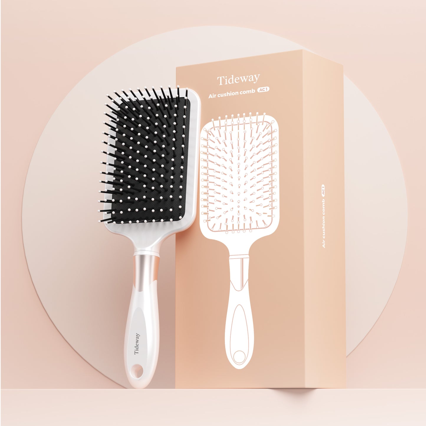 【BLACK FRIDAY & Limited 60% OFF】Tideway Air Cushion Comb AC1