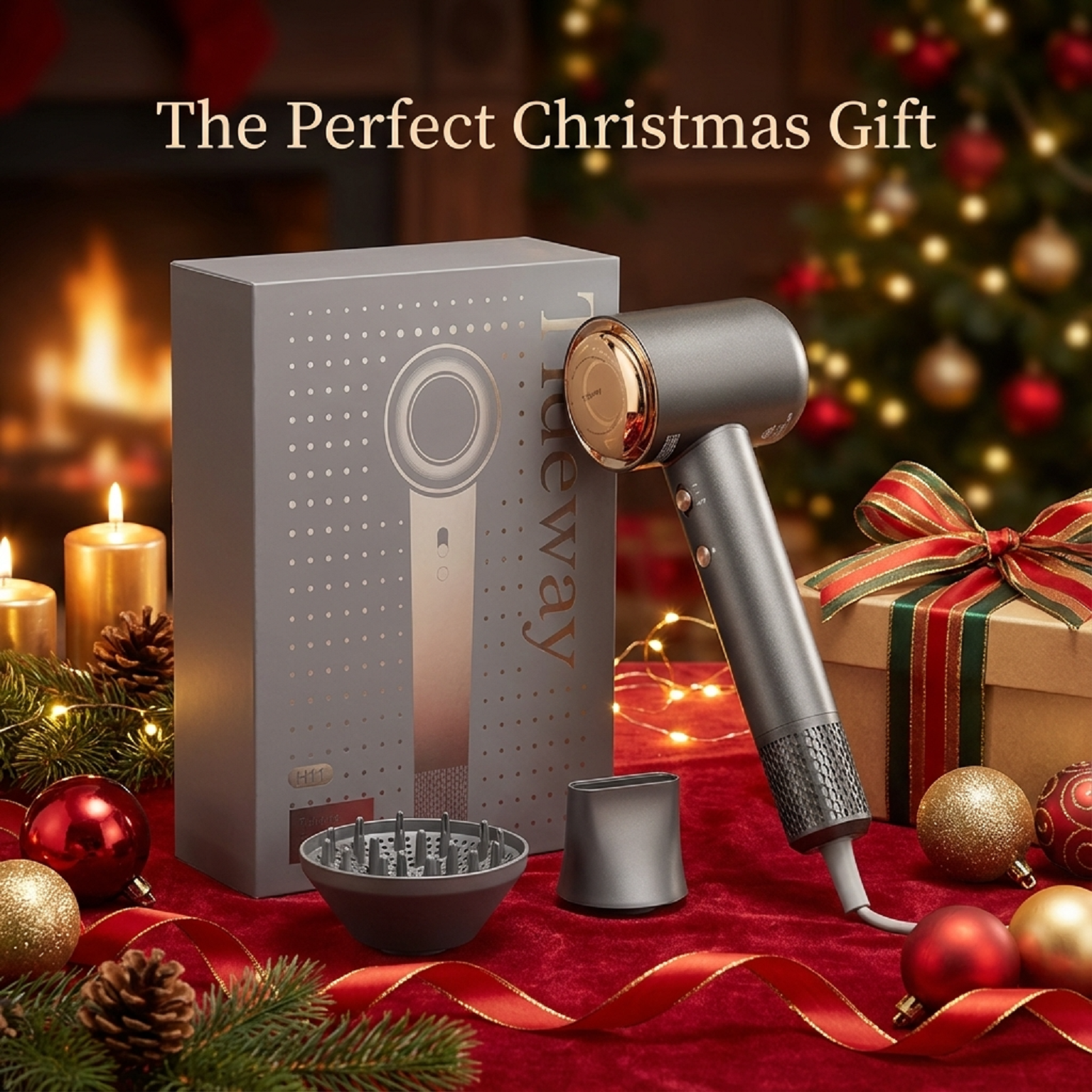 Tideway AURA Edition H11 High-Speed Hair Dryer | Black