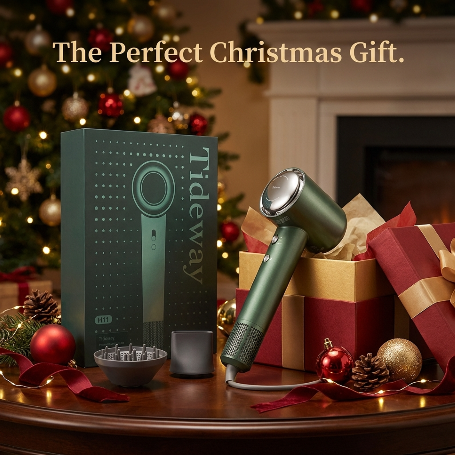 Tideway AURA Edition H11 High-Speed Hair Dryer | Green