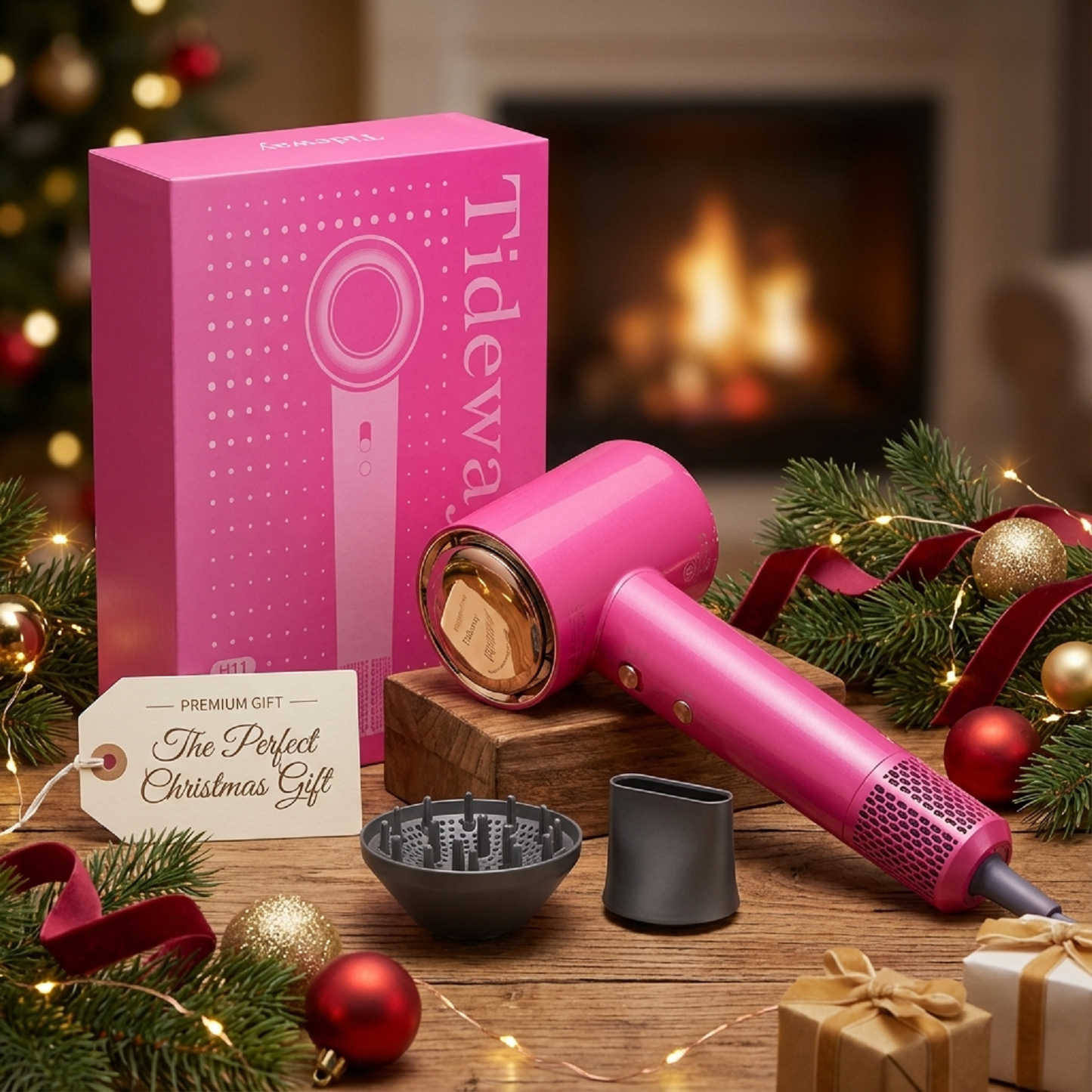 Tideway AURA Edition H11 High-Speed Hair Dryer | Barbie Pink