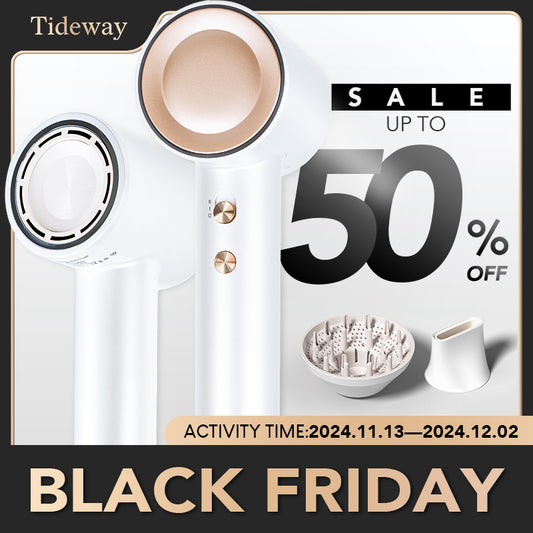 【BLACK FRIDAY & Limited 50% OFF】Tideway High-speed Hair Dryer Pro M01